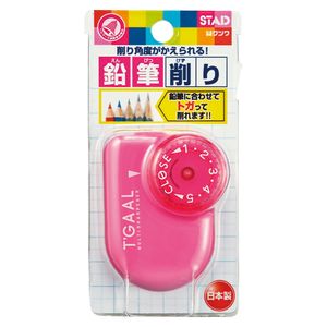 Kutsuwa STAD卷笔刀Togaru RS017PK粉红色