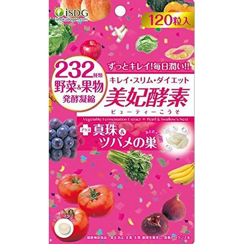 ISDG医食同源 232美妃酵素(Beauty酵素)premium 120粒