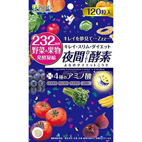 ISDG医食同源 232夜间Diet酵素 120粒