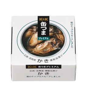 Cans That premium Hiroshima oysters smoked pickled in oil
