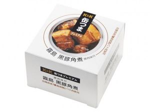 Boiled Kirishima black pork cans That premium
