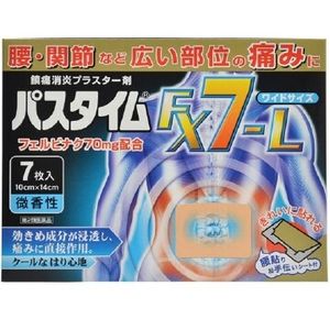 【第2類医薬品】パスタイムFX7-L ワイドサイズ 7枚入