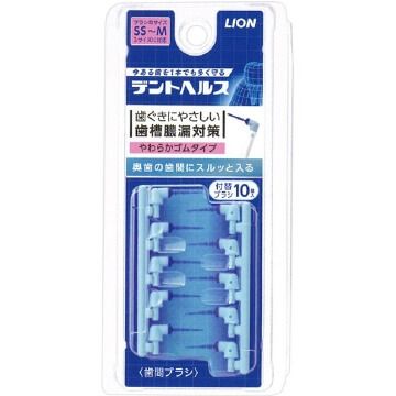 10登特健康牙縫刷分佈