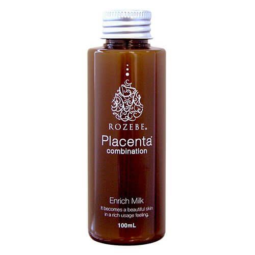 Rosebe Whitening Placenta Enriched Milk 100ml