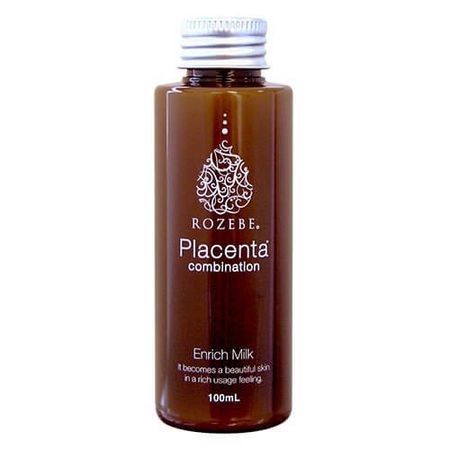 Rosebe Whitening Placenta Enriched Milk 100ml