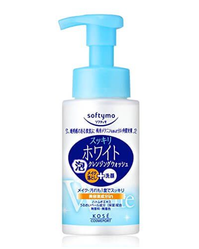 SOFTYMO白色泡沫潔面液200ml