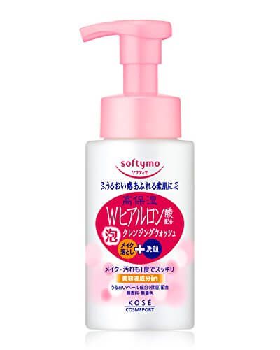 Softymo 泡沫洁面乳 H (透明质酸 200ml)