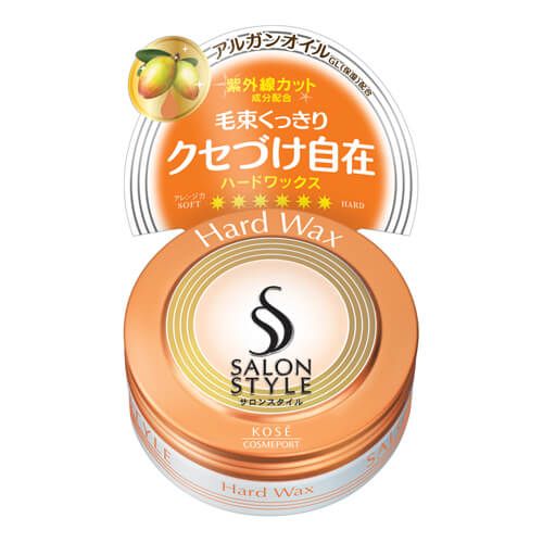 Salon style hair wax hard