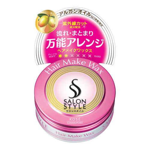 Salon style hair wax hair makeup