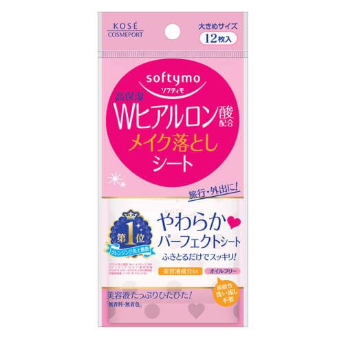 SOFTYMO Makeup Cleansing Sheet hyaluronic acid