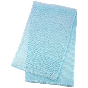 泡沫廠身體毛巾藍色