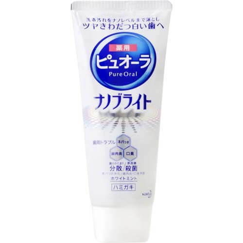 花王 PURE ORAL 花王 藥用Pure Oral奈米亮白牙膏