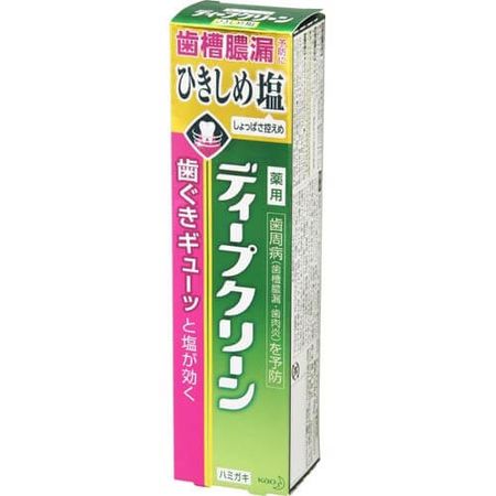Deep Clean Medicated Toothpaste, Tightening Salt