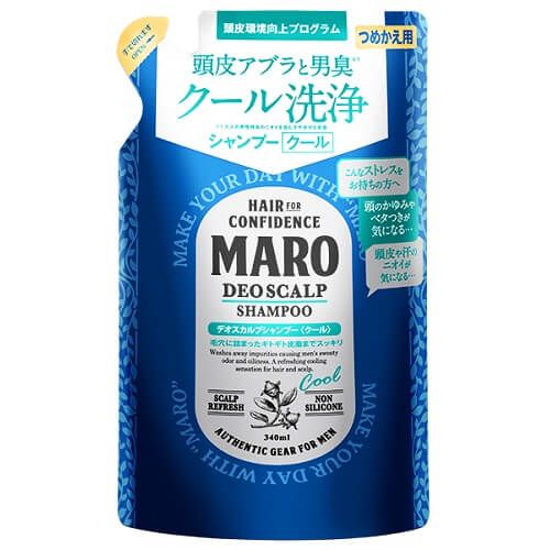 MARO デオスカルプシャンプー クール 詰替用 340ml