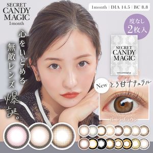 secret candy magic 【Color Contacts/1 Month/No Prescription/2Lenses】