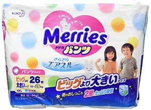 花王Merries超大号卫生裤（15-28公斤）26片