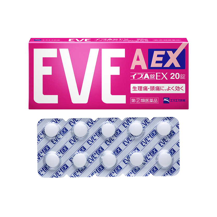 白兔牌 EVE A錠 EX 止痛藥 20粒【指定第2類醫藥品】
