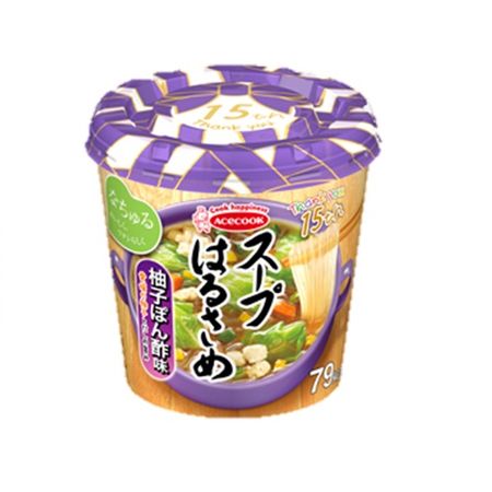 스프 하루사메 유자 폰즈 맛