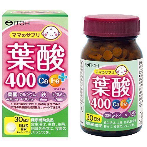 Ito Chinese medicine pharmaceutical folic acid 400 Ca · Fe plus