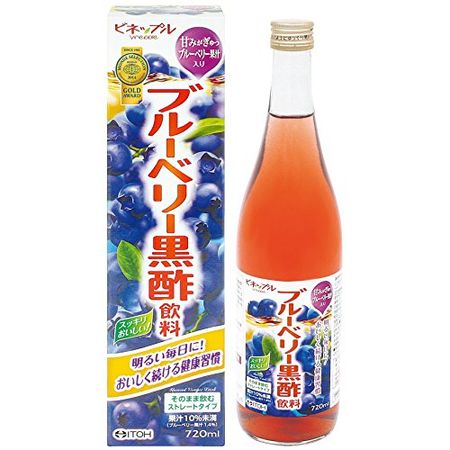 井藤 한방 제약 비넷뿌루 블루 베리 흑초 음료