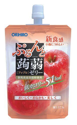 ORIHIRO璞做魔芋果冻站在苹果