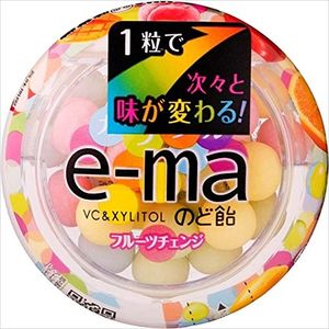 UHA味覺糖E-MA喉片容器(果繽紛變化) 33g