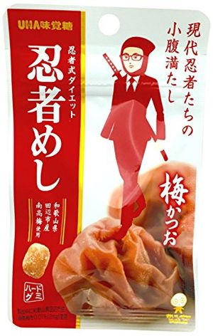 UHA taste sugar Ninja rice (Katsuo Ume)