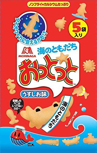 森永製菓 おっとっと&lt;うすしお味&gt;5袋入り