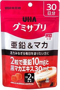 UHA 味觉糖锌和玛卡 30 天供应量