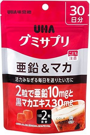 UHA味覚糖 亜鉛&マカ 30日分