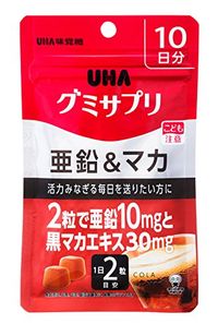 UHA 味覺糖鋅和瑪卡 10 天供應量