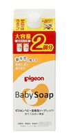 Pigeon 全身泡沫香皂，保湿，补充装，2 份，800 毫升