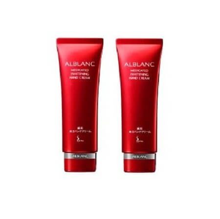 SOFINA ALBLANC 약용 미백 핸드 크림 50g × 2 개 세트