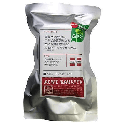 石澤研究所 ACNE BARRIER 藥用呵護AHA香皂 80g(標準重量)