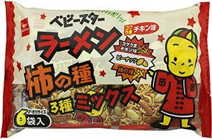 Baby Star Ramen with Rice Crackers & Peanuts (144g x 6 Packs)