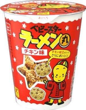 Baby Star Ramen round chicken flavor 63g