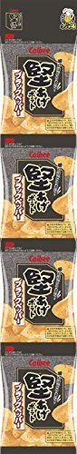 Calbee Kata-Age - Black Pepper Mini ( 4 Packets, 15g)