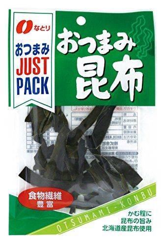 なとり JUSTPACK おつまみ昆布 9g