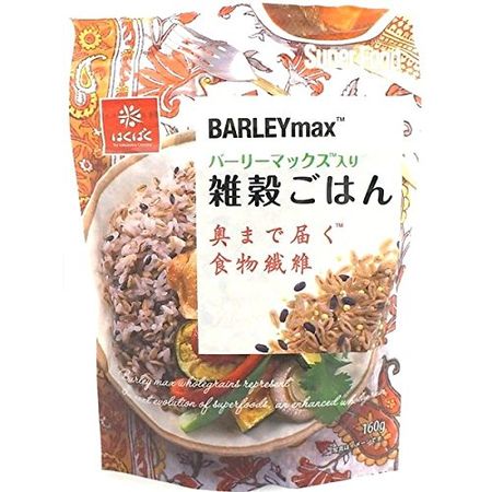 Hakubaku Barley Max 混合谷物米饭 160g