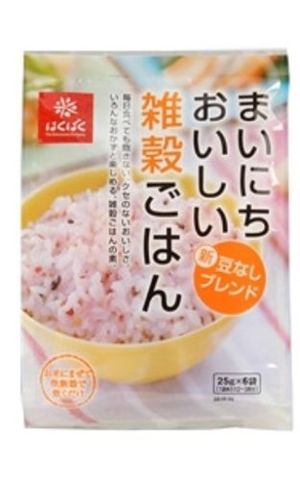 Hakubaku每日美味小米稻（25克×6袋）