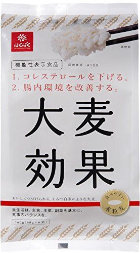 はくばく 大麦効果 360g (60gX6袋入)