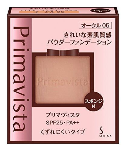 프리마 비스타 깨끗한 피부 질감 파우더 파운데이션 오 쿠루 05 SPF25 PA ++ 9g