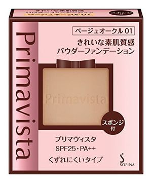 廈華Vista的質感美肌粉底米色赭色01 SPF25 PA ++9克