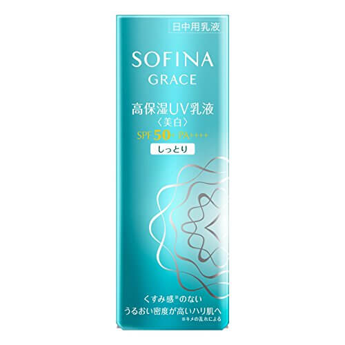 花王 SOFINA GRACE強制濕度防曬乳SPF50美白+ PA ++++濕潤30克