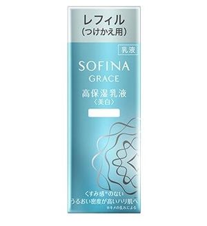 소피나 그레이스 고보습 미백 에멀전 촉촉 타입 60g 리필용