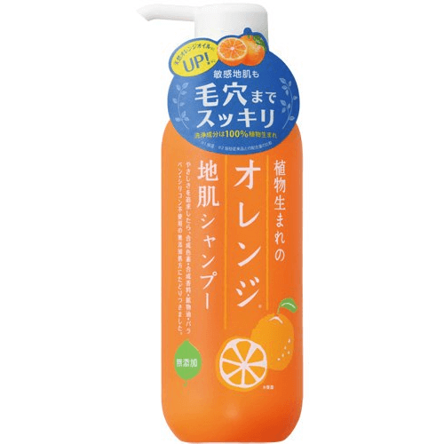 Plant-Based Orange Scalp Shampoo N ｜ DOKODEMO