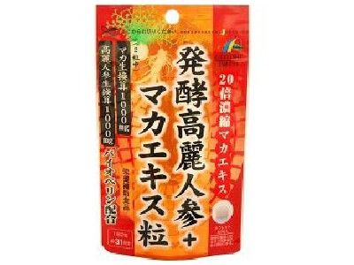 発酵高麗人参+マカエキス粒 62粒