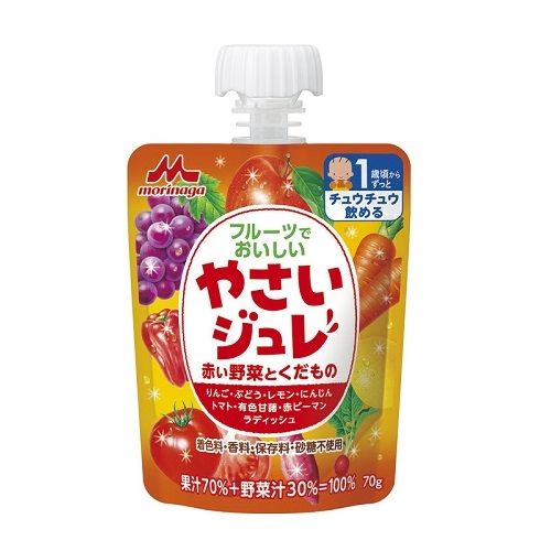 Vegetable jelly red vegetables and fruit 70G