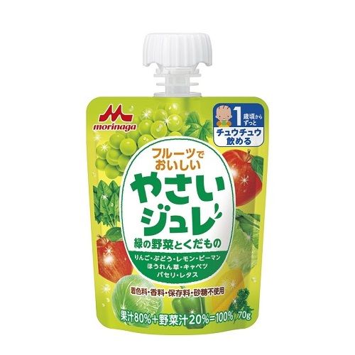 やさいジュレ緑の野菜とくだもの 70G