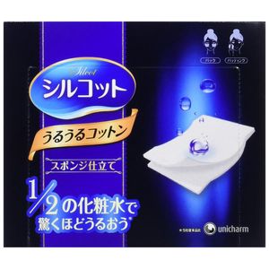 超省水化妆棉 40枚 尤妮佳